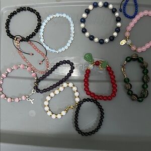 Colorful Beaded Bracelet Set